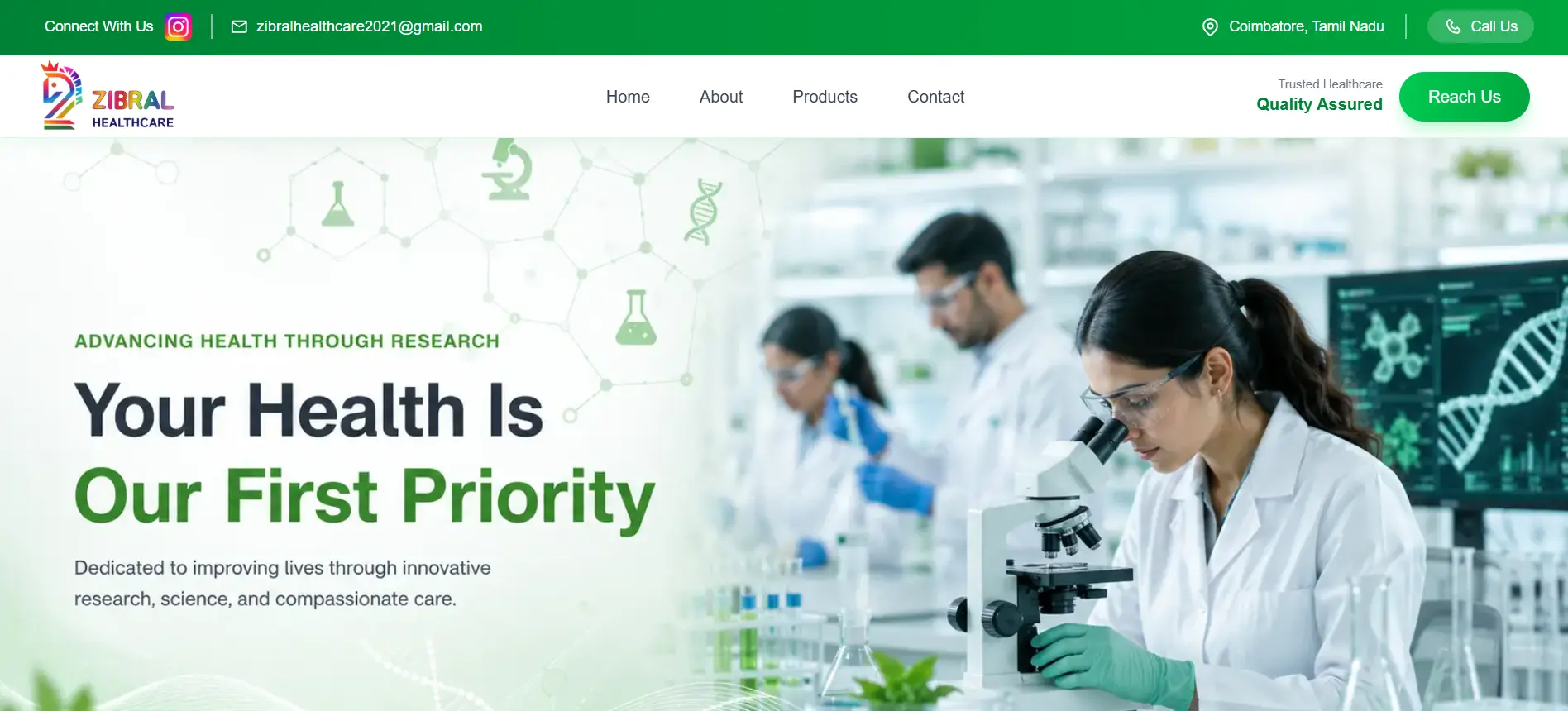 Zibral Health Care, Coimbatore