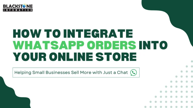 How To Integrate Whatsapp Orders Into Your Online Store