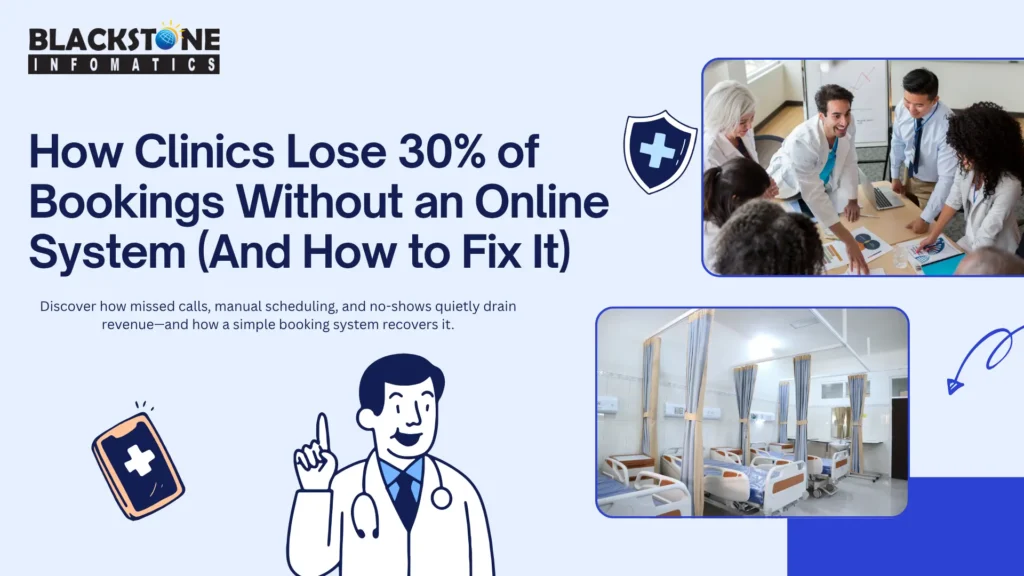 How Clinics Lose 30% of Bookings Without an Online System (And How to Fix It)